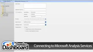 2.1.2 Connect to Microsoft SQL Server Analysis Services - Dundas Dashboard Tutorials Series 2