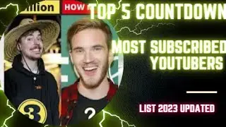 TOP 5 EARNING YOUTUBERS UPDATED LIST 2023