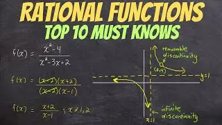 All of Rational Functions in Under 1 Hour (ultimate study guide) | jensenmath.ca