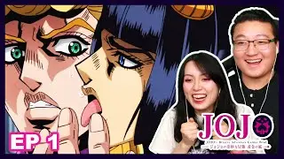 GIORNO GIOVANNA | Jojo's Bizarre Adventure Couples Reaction Part 5 Episode 1 / 4x1