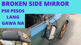 EASY FIX BROKEN SIDE MIRROR TOYOTA COROLLA dj mbr