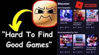 The PROBLEM With Roblox's Discover Page