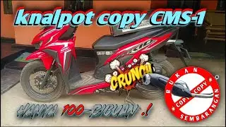 Unboxing dan Pasang Knalpot copy Cms di Vario125 |GEN 1|tidak murahan🔥 #knalpotracing #vario #cms