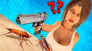 САМАЯ СМЕШНАЯ ИГРА В МИРЕ!!! / СИМУЛЯТОР ТАРАКАНА / COCKROACH SIMULATOR