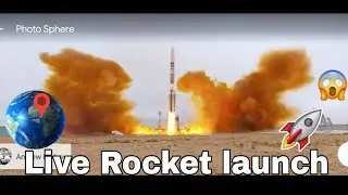 Live Rocket🚀launching😱!!! found on google earth🌎