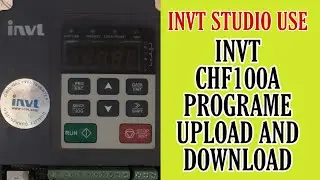 How to use invt studio | invt program upload And download | Vfd repairing lab
