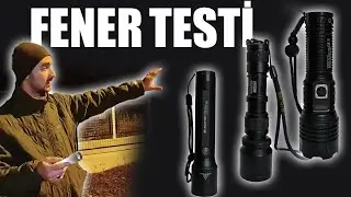 EL Feneri karşılaştırması (Ledlenser p7r core, Nitecore MH25GT, SHADOWHAWK S1695)