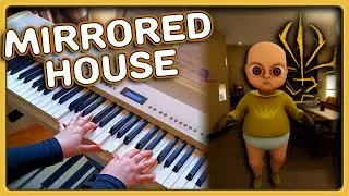 Mirrored House Piano Cover | The Baby in Yellow