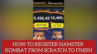 How to register hamster Kombat from scratch to finish.mp4