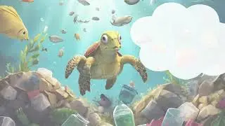Terry the Turtle's Ocean Adventure 🐢 | An Ocean Story for Kids