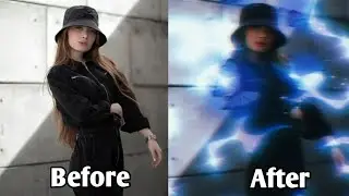 Glamour Effect Picsart Editing | Indonesia Tutorial