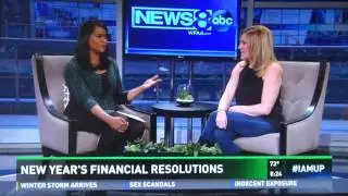 New Year's financial resolutions: Saving money and cutting costs.