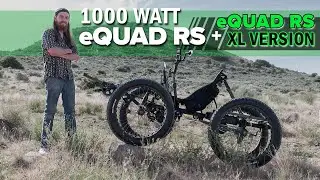 1000W Revolution eQUAD RS + XL - ELECTRIC QUADS - Ditch You Car - Utah Trikes Custom Builds