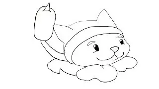 Cattail plants vs zombies 2 How to draw? Растения против Зомби 2 Рогоз Как нарисовать просто?