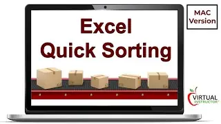 How to Quickly Sort in Excel   MAC Version