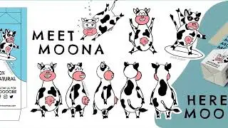 Logo & Branding for a Dairy Start-up! 🐮🐄🥛