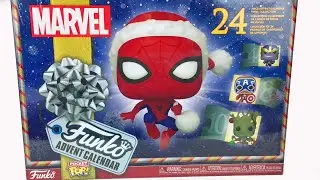 Marvel Funko Advent Calendar Mini Pocket Pop Figures Unboxing & Review