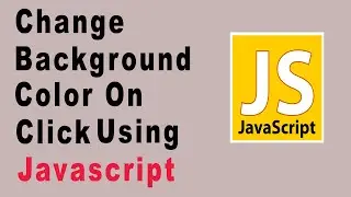Change Background Color On Click | Change Background Color Using Animation - HTML CSS & Javascript.