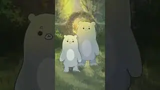 They're never really gone. | Bears Short Animation #animation #cute #sad