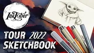 SKETCHBOOK TOUR // INKTOBER 2022