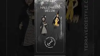 Shop Halloween home decor in-store or online at TerraVerdeStyle.com