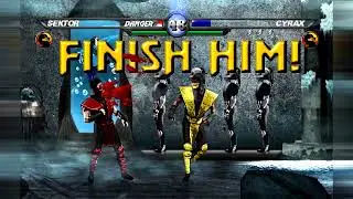 BTW MUGEN - Sektor Team vs. Cyrax Team