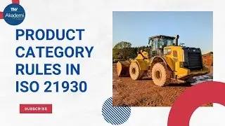 Product Category Rules in ISO 21930