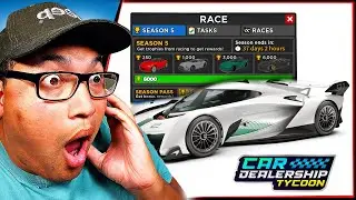 Season 5 Update: New limited McLaren Solus GT in Car Dealership Tycoon!