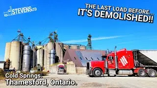A MASSIVE Local Elevator Being Torn Down & Replaced With Homes. Thamesford Ontario, Changed Forever.