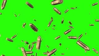 Bullets falling green effected background video for [free] 