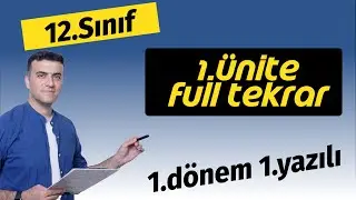 12.sınıf Matematik 1.ünite Full Tekrar 1.dönem 1.yazılı Soruları Logaritma Vip Yayınları