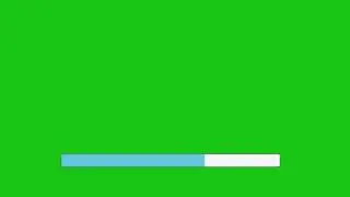 Loading Bar Green Screen. Progress Bar Green Screen. Loading Bar Animation . Time Bar Green Screen.