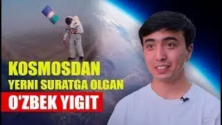 O'zbekistonda birinchi marta koinotga straskòp uchirgan yigit.
