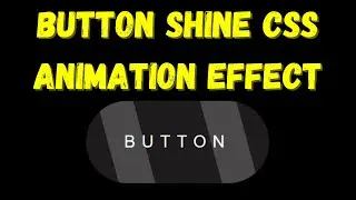 Button Shine CSS Animation Effect | CSS Animation Button Shine Effect | NSCODE