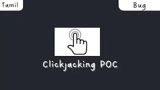 Clickjacking to Account Takeover | Bugcrowd | Hackerone | POC | Ramalingasamy M K | Clickjacking POC