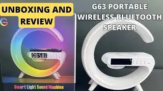 G63 wireless bluetooth speaker and wireless Charger