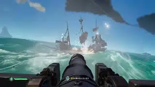 【Sea of Thieves】野良に沈没させられて全ロストの状態でガイコツ船団