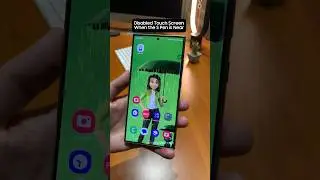 Galaxy S24 Ultra: Disabled Touch Screen with S Pen Near