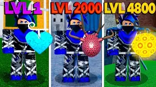 NOOB TO MAX IN NEW UPDATE KING LEGACY!