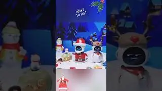 eilik robots becoming santa claus and christmas deer #eilik #eilikrobot #airobot #petbot #petrobot