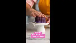 How to Decorate Flat Top Cupcakes