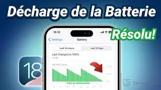 La batterie de l'iPhone s'épuise après la mise à jour iOS 18？Voici la solution !!!