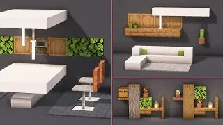 Minecraft: Interior Decoration Ideas and Designs | Tutorial