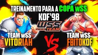 🔴#LIVESHORTS | wSS FBITOKOF 🆚 wSS VITORIAH | FT10 | ESQUENTE COPA wSS | #KOF 98 @TeamwSSFGC