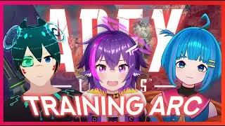 【Apex Legends】MYVTAPEX2 Training day 1 - Apex Training arc with Teammates! ft. Sushiya & Shin