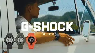 Road movie with GD-010 approximately 10-year battery life  :CASIO G-SHOCK