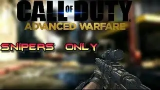 Call of duty AW Gameplay EP. 2- Snipers Only Chall