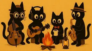 Black Cats’ Bonfire Break: Deep Bass Jazz to Work, Chill & Unwind