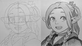 How to Draw Marcille - [Dungeon Meshi] Step by Step for Beginners