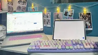 My dream WFH Set up ☺️💜